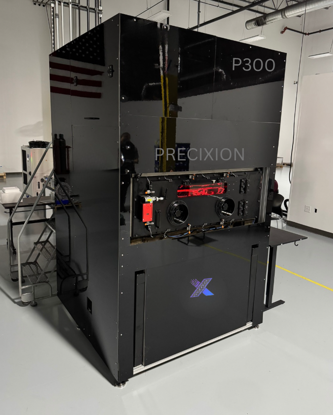 The P300 laser powder bed fusion system